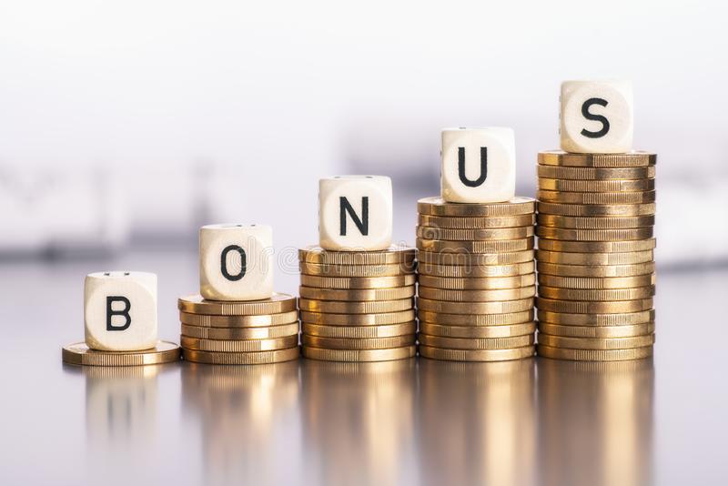 rising-bonus-stacks-coins-word-145662755