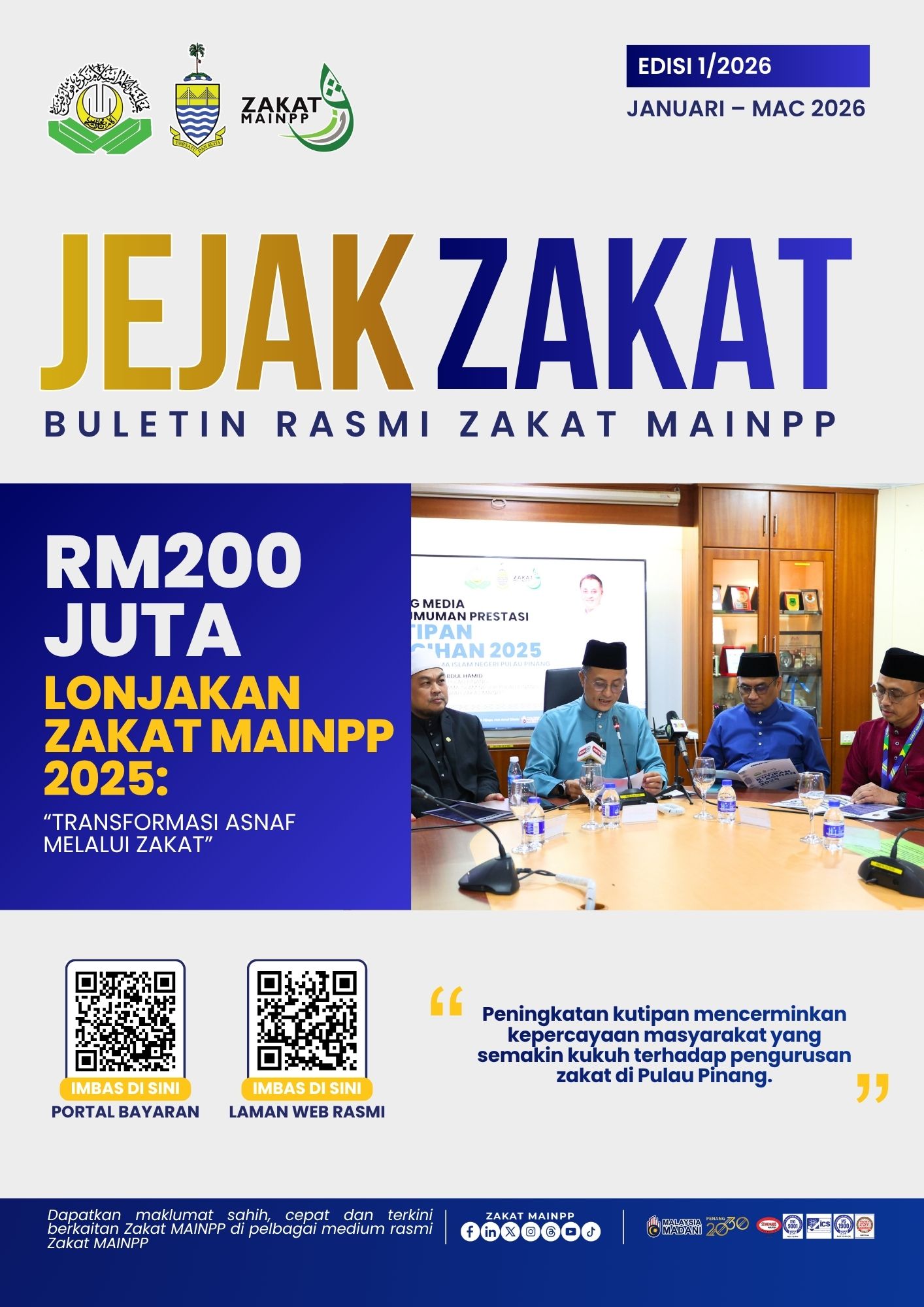 Jejak Zakat Edisi 1/2026 Januari - Mac 2026