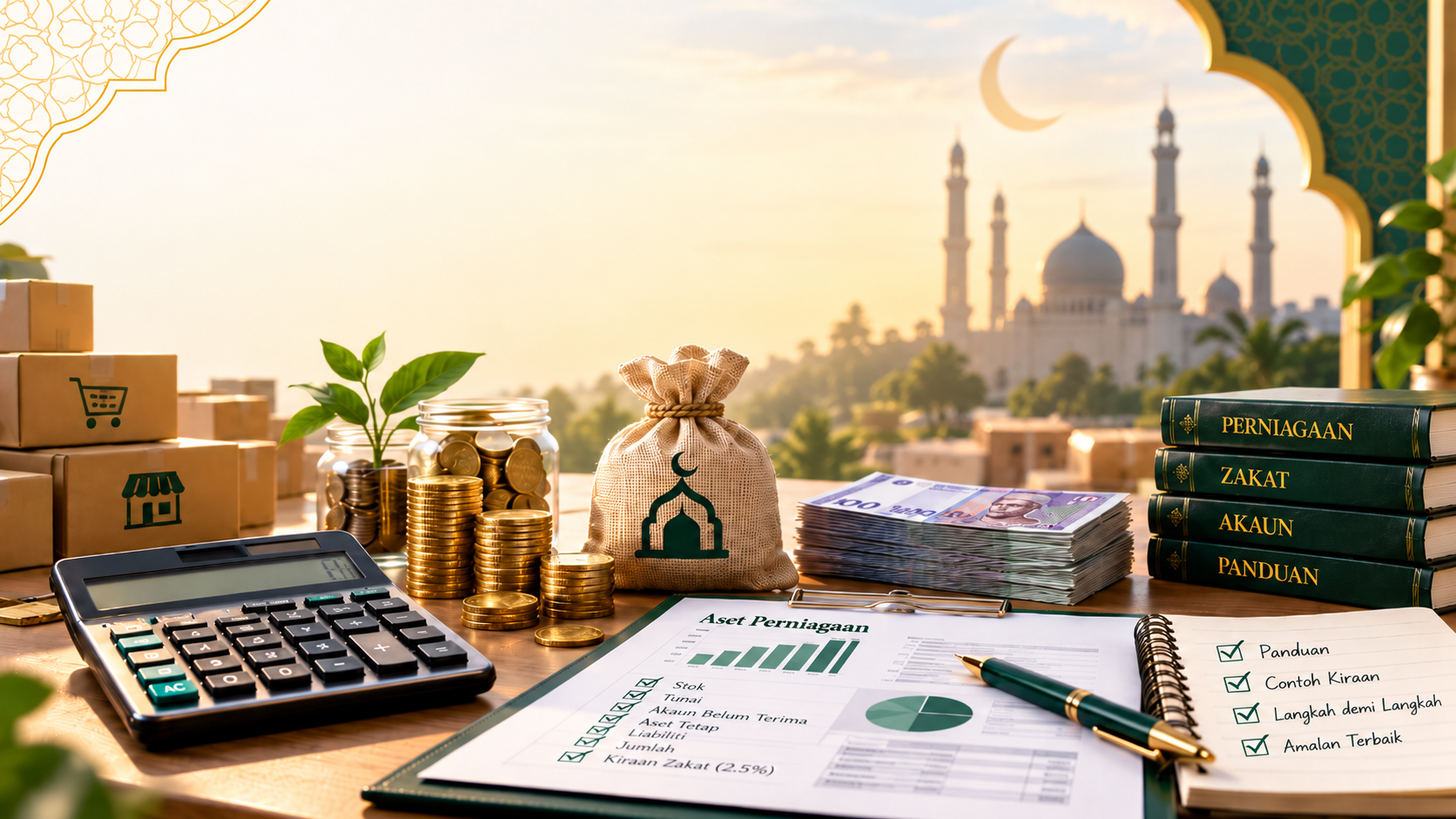 Kiraan Zakat Perniagaan Cara Mengira Dengan Contoh Dan Panduan Praktikal